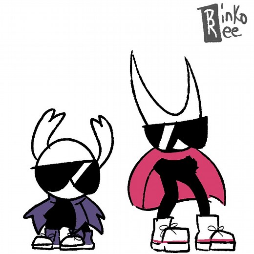 Siblings Dance in Hollow Knight Animatic