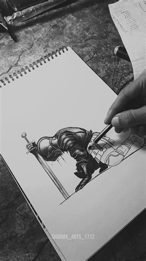 knight drawing.. #youtubeshorts #shorts #views #trending #viralvideo