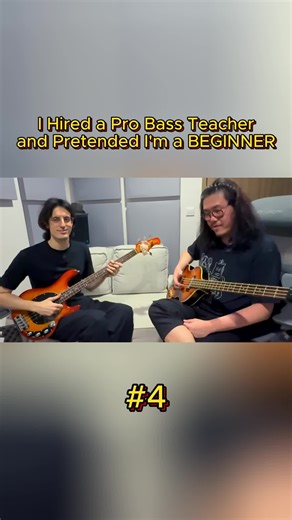 Aprendiendo a Slap en Bajo con un Pro