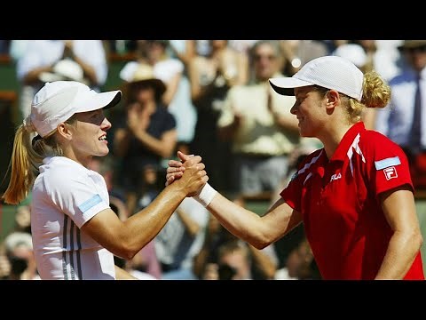 Justine Henin vs Kim Clijsters 2003 Roland Garros Final Highlights