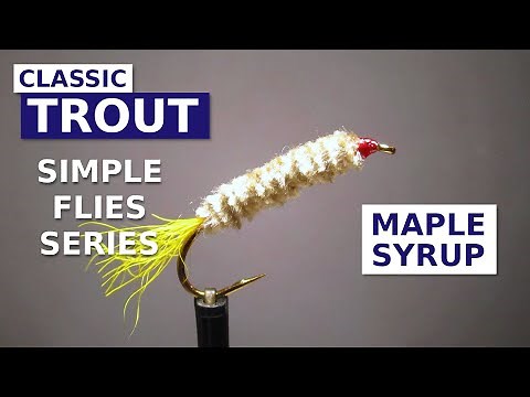 Fly Tying the Maple Syrup (Hexegenia Mayfly Nymph Pattern)