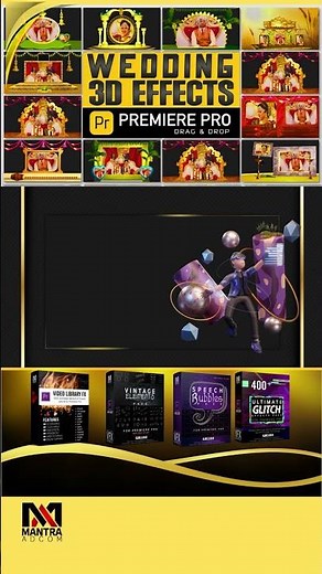 Adobe Premiere Pro CC Wedding Projects 2023 | Wedding Video Editing Dongle Data New