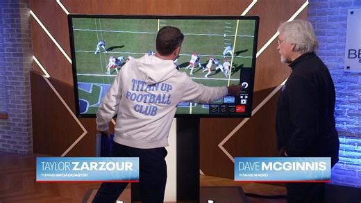 Coach Mac breaks down Jeffery Simmons safety on Titans Film Room presented by Microsoft Surface | Tennessee Titans