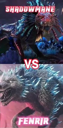 Fenrir VS Shadowmane _Ark survival evolved