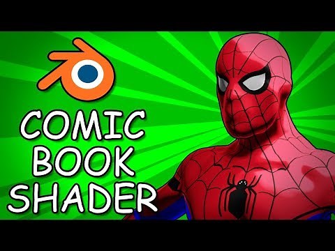 Comic Book Shader in Blender