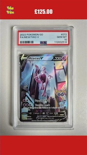 🌟 Big sale: Mewtwo, Mew went for £125.00 📈 #shorts