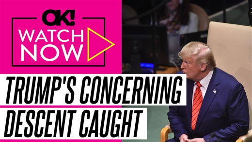 Donald Trump looks 'concerned' as he descends 4 small steps amid health concerns: Watch