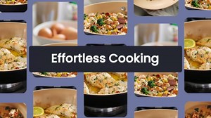 Cooks Standard Hard Anodized Nonstick Frying Pan, 8-inch Ceramic Non Stick Skillet, Induction Cookware Egg Omelette Pan, Oven Safe, Black & Apricot