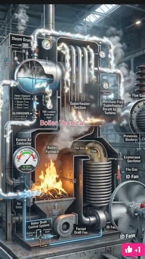 Boiler 3d animation view