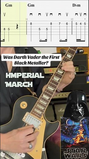 Imperial March - Star Wars (Guitar Cover + TAB 🎸🎼)