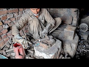 Talented Old Blacksmith Forging a Hammer | Amazing Forging Process