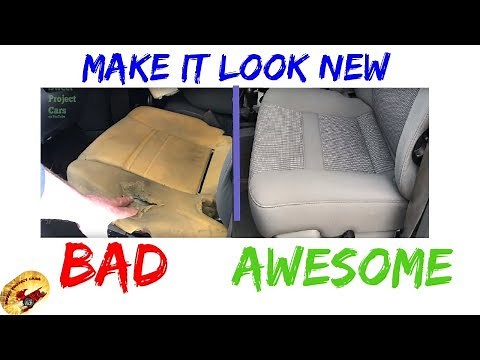 How To Repair or Install a New Seat Cushion & Cover