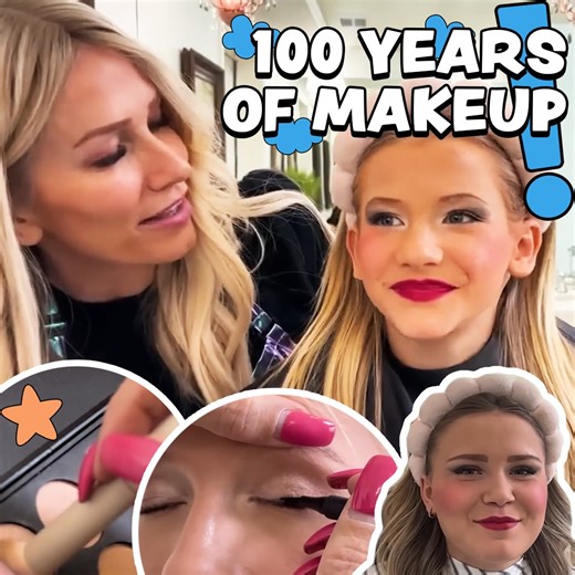 My Daughters And I Try 100 Years Of Skincare And Makeup! 💄 | Not Enough Nelsons