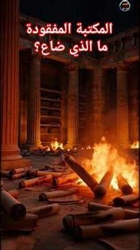 "مكتبة الإسكندرية المفقودة… أسرار ضاعت عبر الزمن"