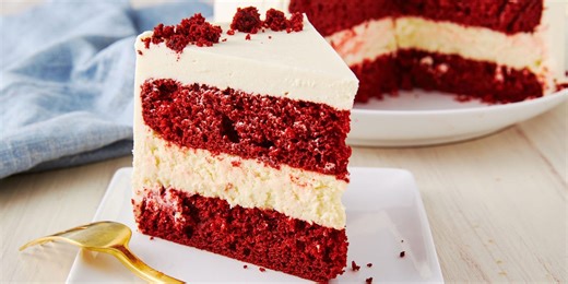 Our Red Velvet Cheesecake Cake Is The Perfect Two-In-One Holiday Dessert