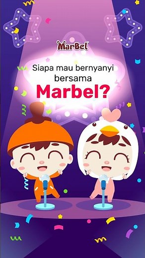 Siapa mau bernyanyi bersama Marbel? #tkpaud #laguanak #alatmusik