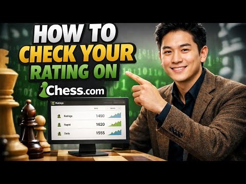 How to CHECK YOUR RATING in Chess.com (Step by Step)
