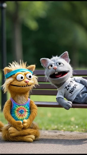 Cat Yoga Studio = Instant Death Pose 😂 | Jasper & Barnaby