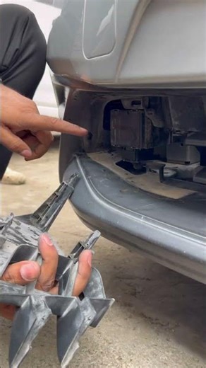 nissan kicks front distance sensor location #automobile #lifeisbutadream #mechanic