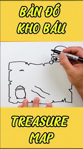 Starting a Treasure Map Adventure! | Fun Drawing for Kids