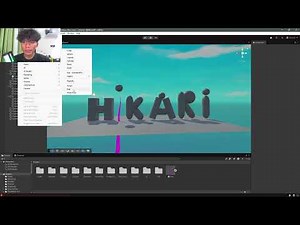 Making my name characters using Unity Editor