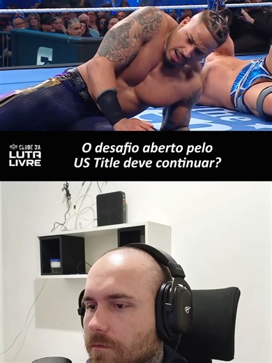 O desafio aberto pelo US Title deve continuar? #wwe #smackdown #ustitle #carmeloreyes #dragonov