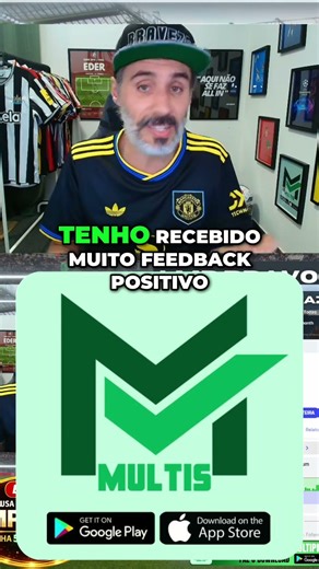 Multis App: Odds Altas e Filtragem de Jogos #shorts