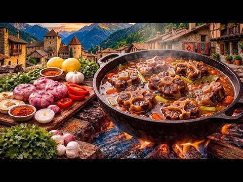 Traditional Azerbaijani Food | Oxtail Recipe