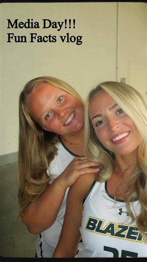 UAB Beach Volleyball on Instagram: "Throwback to media day with some fun facts👀 #mediaday #uabblazers #funfacts"