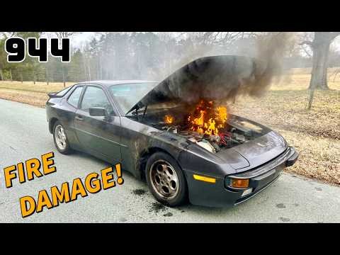 All the Surprises I Found While Fixing a Fire Damaged Porsche 944