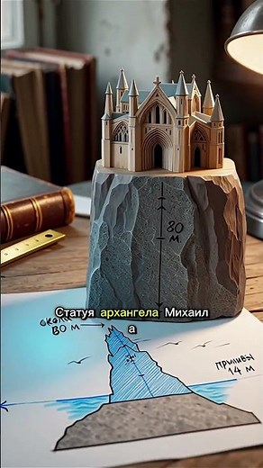 Мон-Сен-Мишель #историческиездания #архитектура #история