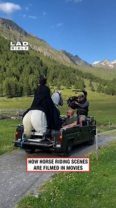 Not me believing all actors are just brilliant at horse riding 😂🐎 | LADbible