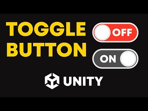 Unity Toggle : How To Create a Toggle Button in Unity | Unity Tutorial