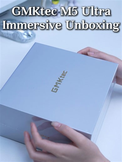 Unbox the GMKtec M5 Ultra 🎁 Inside: Mini PC, power adapter, HDMI cable, VESA mount, and quick guide. Small size, huge performance. Upgrade-friendly with dual RAM & SSD slots. Lightweight, stylish, and ready to power your day. Plug in. Power up. Go. #gmktec #minipc #merrychristmas🎄 #gmktecm5ultra #2026newyear