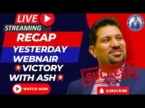 🔷Victory With Mr Ash Muferah 🔷 Recap The Yesterday Webnair #Onpassive #AshMuferah