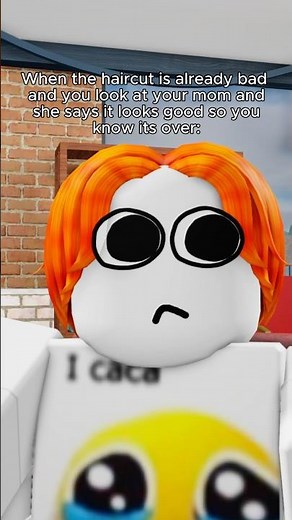 Bad Haircut.. #pmdamiann #roblox #robloxanimation