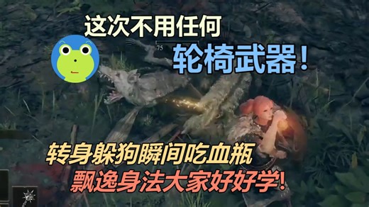 教学局,这次不用任何轮椅武器!老E备战dlc法环