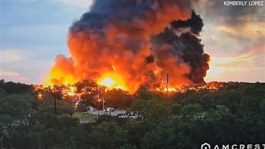 WATCH: New video of 'catastrophic' weekend fire at Pleasanton plant