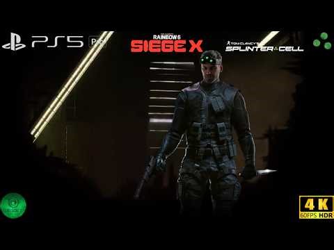 PS5 PRO: Tom Clancy's Rainbow Six Siege X - 2026 - 4K 60 FPS