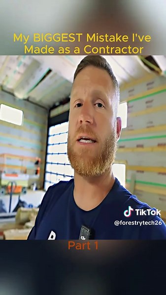 My Biggest Mistake as a Contractor