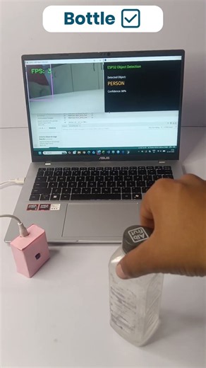 ESP32-CAM AI Object Detection | Real-Time CV Project | #shorts #arduino #arduinoprojects #ai #stem