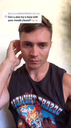 Responding to Closed Mouth Burping Challenge TikToks