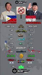 Philippines vs Indonesia Military Power Comparison 2026