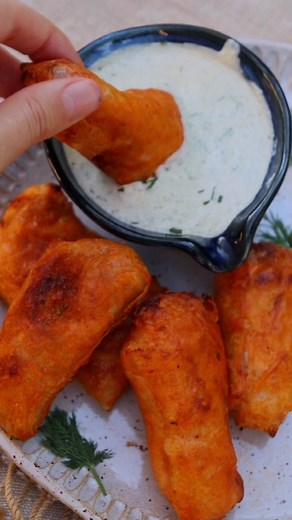 3 Ingredient Vegan Buffalo Wings Recipe