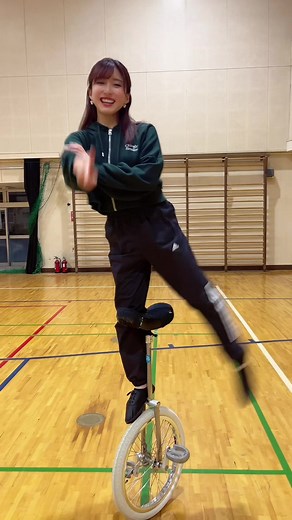 振り覚えるの苦手なんです🥹#青春ラプソディ #一輪車 #一輪車を広めたい