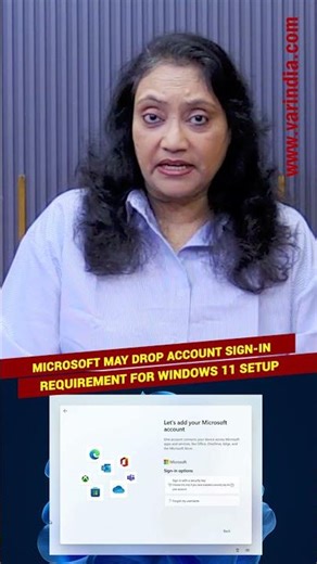 Microsoft may drop account sign-in requirement for Windows 11 setup