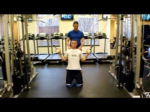 Kneeling Cable Pull Down (Lat Pulldown Progression)