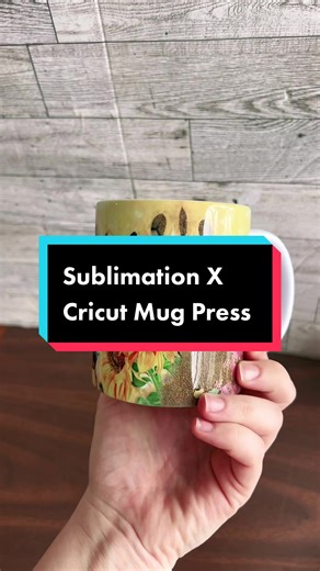 Sublimation on a Cricut Mug Press: Beyond Infusible Inks