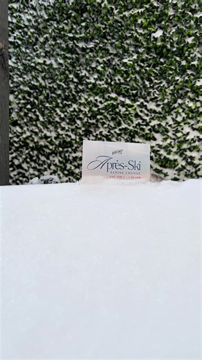 This is the kind of invite you drop straight into the group chat. ❄️⛷️ Après Ski is calling, and it’s happening on the Black Sheep rooftop. Chalet vibes, DJs, shot ski, ice luge, and full winter party energy, no lift pass needed. Grab your crew, throw on your best après fit, and come warm up with us. 📍 Black Sheep, Liberty Village 📅 February 7 🎟️ Tickets in bio