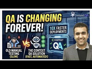 Stop Testing Manually: ContextQA is the Endgame for Automation | WATCH THE DEMO NOW!